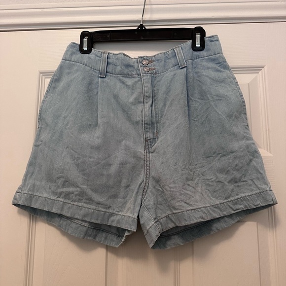 Women’s Levi's Loose A-line Jean Shorts Blue - Denizen from Levi’s, size 6 W28 - Picture 8 of 12